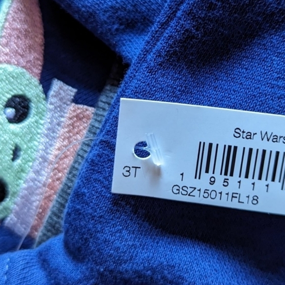 Disney's Grogu Kids Hoodie Dress, NWT - Picture 8 of 10